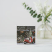 ヴィンテージレッドモータースクーター ロイヤリティカード (スタンド正面)