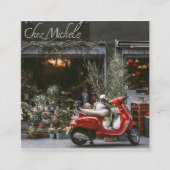 ヴィンテージレッドモータースクーター ロイヤリティカード (正面)