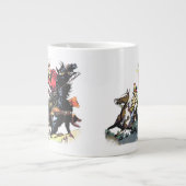 ヴィンテージレッドライダー ジャンボコーヒーマグカップ (正面)