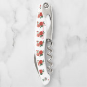 ヴィンテージレッドローズイラストレーションサンダー_コーブ ソムリエナイフ (裏面)