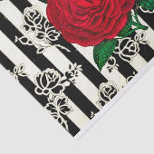 ヴィンテージレッドローズティッシュペーパー 薄葉紙 (詳細)