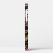 ヴィンテージレッドローズ刺繍模様 Case-Mate iPhoneケース (裏面 / 左)