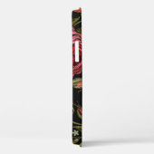 ヴィンテージレッドローズ刺繍模様 Case-Mate iPhoneケース (裏面 / 右)