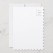 ヴィンテージレッドローズ&ミュージックフラットサンキューカード サンキューカード (裏面)