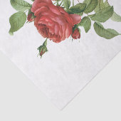 ヴィンテージレッドローズ#2フラワーズフローラティッシュペーパー 薄葉紙 (詳細)