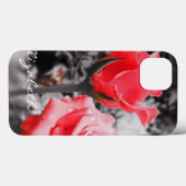 ヴィンテージレッドローズ Case-Mate iPhoneケース (裏面 (横))