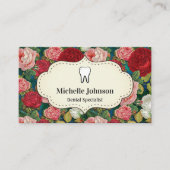 ヴィンテージレッドローゼズティースデンタルクリニック歯科医 名刺 (正面)