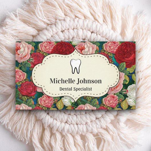 ヴィンテージレッドローゼズティースデンタルクリニック歯科医 名刺