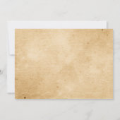 ヴィンテージレッド、ホワイト、ブルーの写真サンキューカード サンキューカード (裏面)