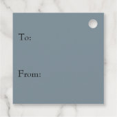 ヴィンテージレッド（鳥）ショウジョウコウカンチョウウォーターカラーフォレスト フェイバータグ (裏面)