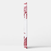 ヴィンテージレッドWillow iPhoneケース Case-Mate iPhoneケース (裏面 / 右)