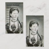 ヴィンテージレディアニーズアンティーク店 名刺 (正面/裏面)