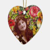 ヴィンテージレディアフターウォーカーズオーナメント セラミックオーナメント (左)