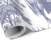 ヴィンテージレディオンウワンドと《鳥》ハヤブサのウッドランド ラッピングペーパー (ロールコーナー)