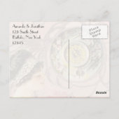 ヴィンテージレディハッピーバースデー ポストカード (裏面)