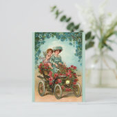 ヴィンテージレディファルトオートミットエンゲル ポストカード (スタンド正面)