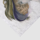 ヴィンテージレディポートレートデコページ 薄葉紙 (詳細)