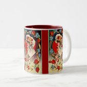 ヴィンテージレディマイバレンタインマグ ツートーンマグカップ (正面右)