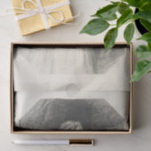 ヴィンテージレディラヴィニアブラックアンドホワイトティッシュペーパー 薄葉紙 (ギフト)