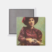 ヴィンテージレディーアウトロー磁石 マグネット (正面/裏面)