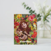 ヴィンテージレディーカメオバラ シーズンポストカード (スタンド正面)