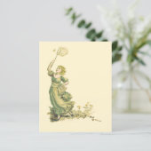 ヴィンテージレディーキャッシングバタフライスクラップブック紙 (スタンド正面)