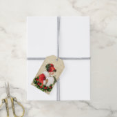 ヴィンテージレディークリスマスギフトラベルエレガントホリデイ ギフトタグ (より糸付き)