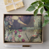 ヴィンテージレディーコラージュ 薄葉紙 (ギフト)