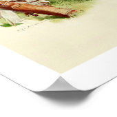 ヴィンテージレディーゴルファー ポスター (角)