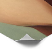 ヴィンテージレディースとワイン ポスター (角)