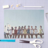 ヴィンテージレディースオンビーチティッシュペーパー 薄葉紙 (クラフト)