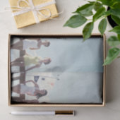 ヴィンテージレディースオンビーチティッシュペーパー 薄葉紙 (ギフト)