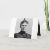 ヴィンテージレディースグループハッピーバースデー カード (裏面)