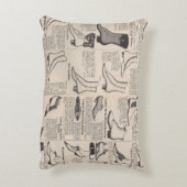 ヴィンテージレディースシューズカタログ – 1900sファッション アクセントクッション (裏面(縦))