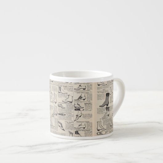 ヴィンテージレディースシューズカタログ – 1900sファッション エスプレッソカップ (正面右)