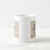 ヴィンテージレディースシューズカタログ – 1900sファッション コーヒーマグカップ (中央)