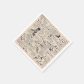 ヴィンテージレディースシューズカタログ – 1900sファッション スタンダードカクテルナプキン (角)