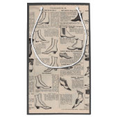 ヴィンテージレディースシューズカタログ – 1900sファッション スモールペーパーバッグ (裏面)