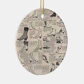 ヴィンテージレディースシューズカタログ – 1900sファッション セラミックオーナメント (右)