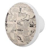 ヴィンテージレディースシューズカタログ – 1900sファッション セラミックノブ (右)