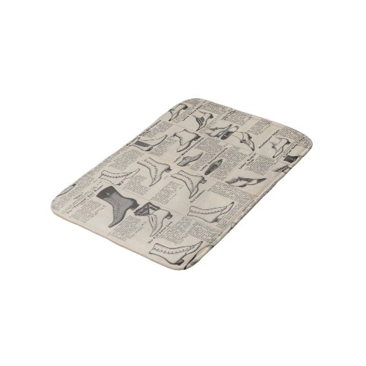 ヴィンテージレディースシューズカタログ – 1900sファッション バスマット (アングル)