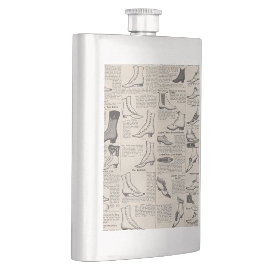 ヴィンテージレディースシューズカタログ – 1900sファッション フラスク (右)