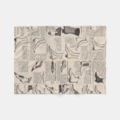 ヴィンテージレディースシューズカタログ – 1900sファッション フリースブランケット (正面(横))