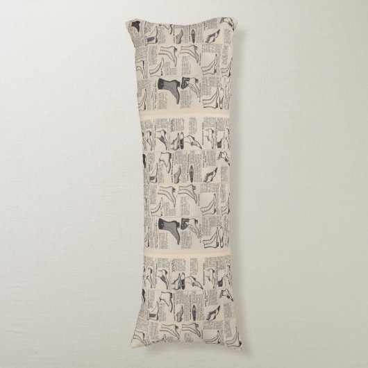 ヴィンテージレディースシューズカタログ – 1900sファッション ボディピロー (正面縦)