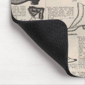 ヴィンテージレディースシューズカタログ – 1900sファッション マウスパッド (コーナー)