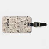 ヴィンテージレディースシューズカタログ – 1900sファッション ラゲッジタグ (正面横)