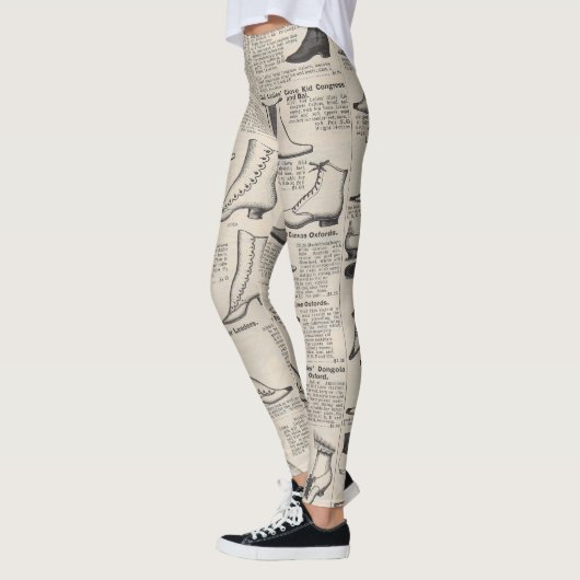 ヴィンテージレディースシューズカタログ – 1900sファッション レギンス (左)