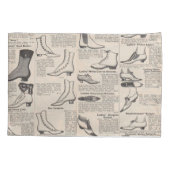 ヴィンテージレディースシューズカタログ – 1900sファッション 枕カバー (裏面)