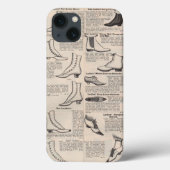 ヴィンテージレディースシューズカタログ – 1900sファッション Case-Mate iPhoneケース (裏面)