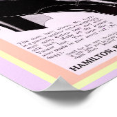 ヴィンテージレディースシューズ広告コピーは美しい ポスター (角)